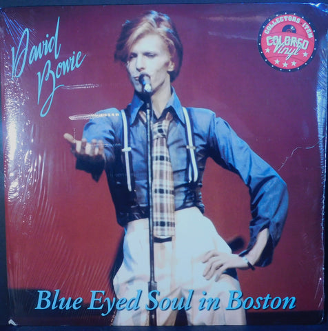 DAVID BOWIE BLUE EYED SOUL IN BOSTON RED VINYL