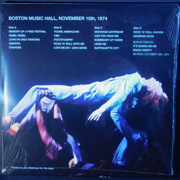 DAVID BOWIE BLUE EYED SOUL IN BOSTON RED VINYL