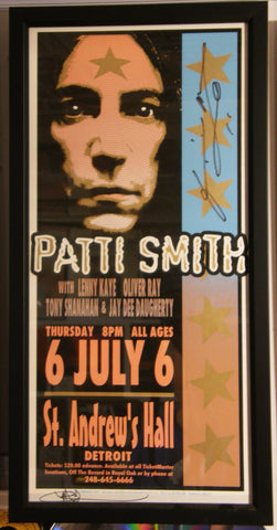 PATTI SMITH ST ANDREWS HALL DETROIT  2000
