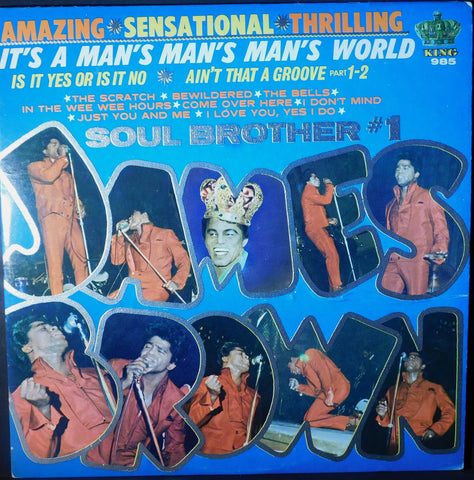 JAMES BROWN  IT'S A MANS MAN'S WORLD 1ST PRESSING