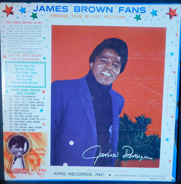 JAMES BROWN  IT'S A MANS MAN'S WORLD 1ST PRESSING