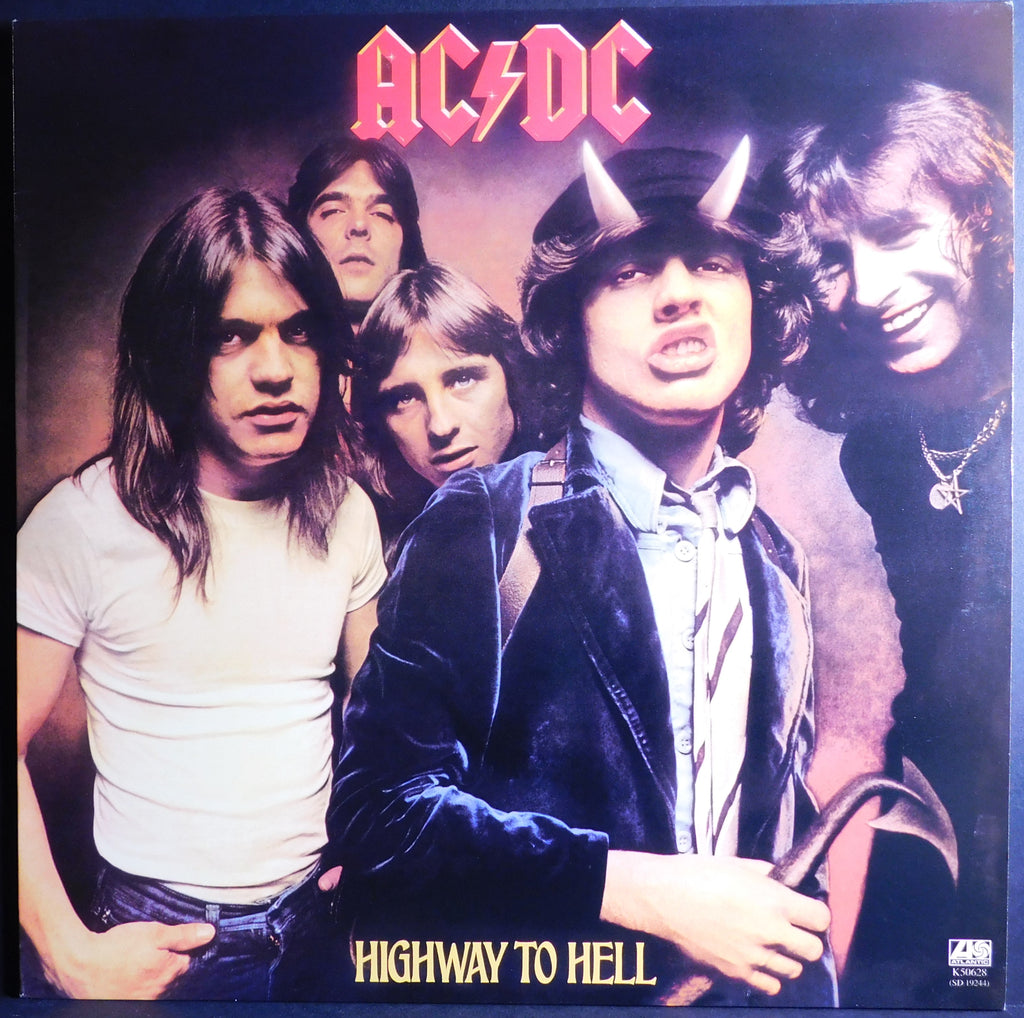 AC/DC  HIGHWAY TO HELL BRITISH MARBLE VINYL