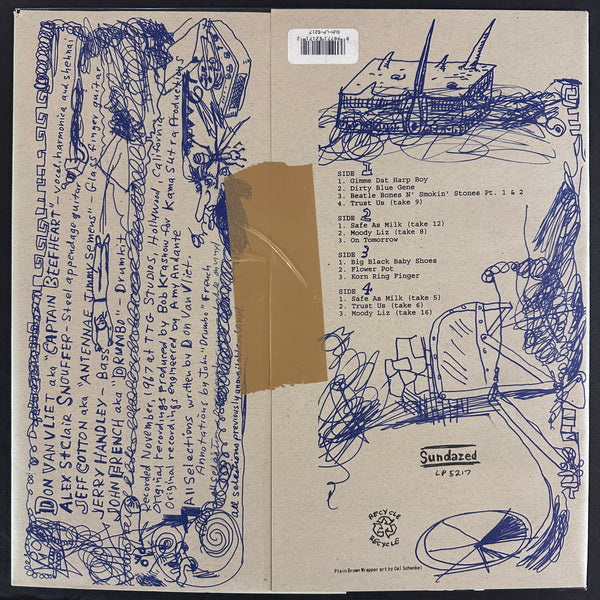 CAPTAIN BEEFHEART AND HIS MAGIC BAND IT COMES TO YOU IN A PLAIN BROWN WRAPPER