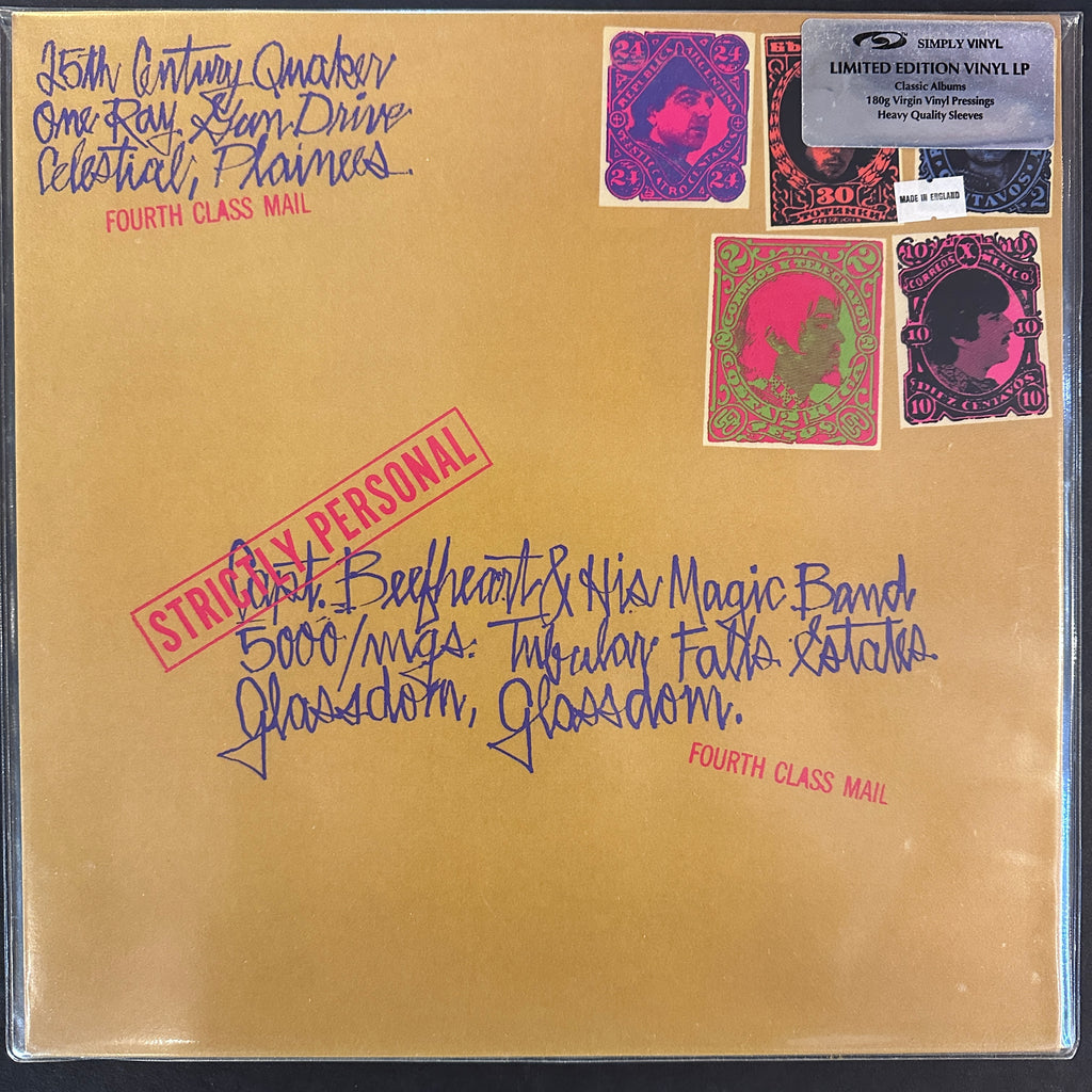 CAPTAIN BEEFHEART AND HIS MAGIC BAND STRICTLY PERSONAL