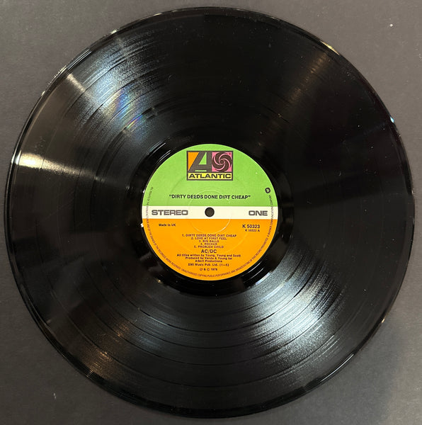 AC/DC DIRTY DEEDS DONE DIRT CHEAP