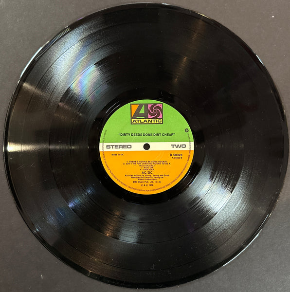 AC/DC DIRTY DEEDS DONE DIRT CHEAP