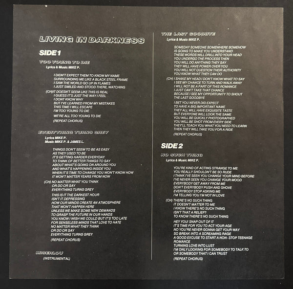 AGENT ORANGE LIVING IN DARKNESS