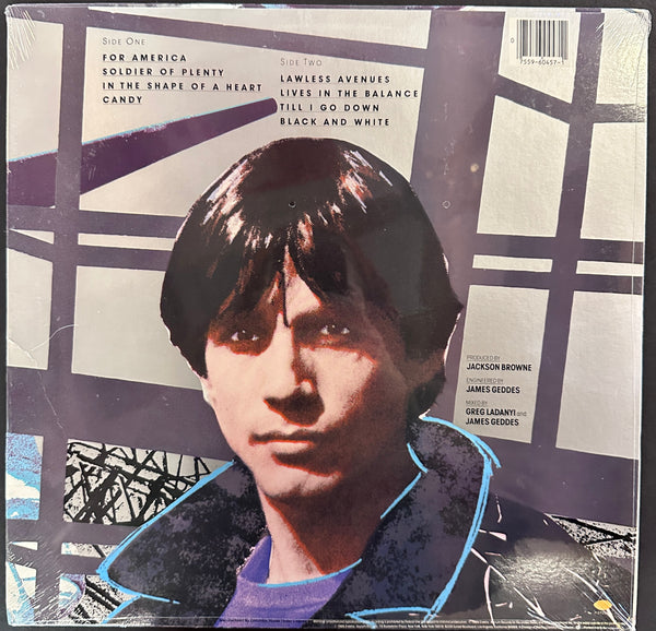 JACKSON BROWNE LIVES IN THE BALANCE