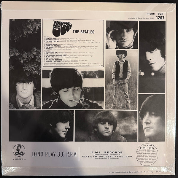 BEATLES RUBBER SOUL MONO