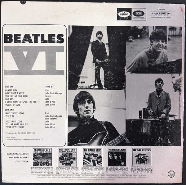 BEATLES VI MONO