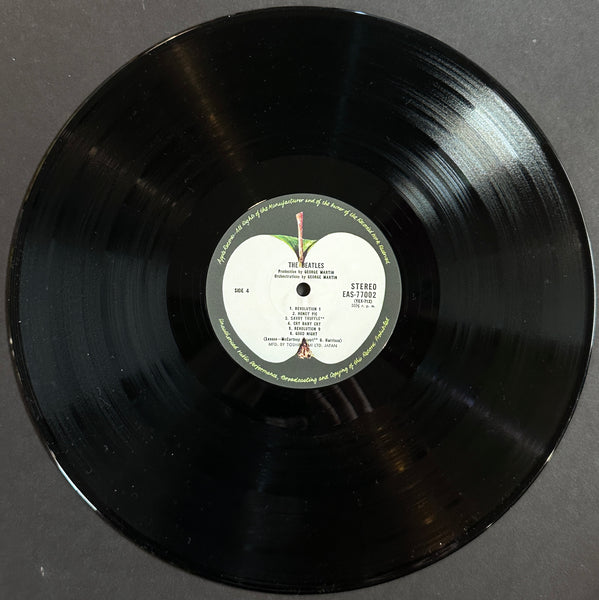 BEATLES WHITE ALBUM JAPAN