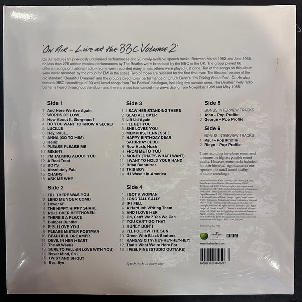 BEATLES LIVE AT THE BBC VOL 2