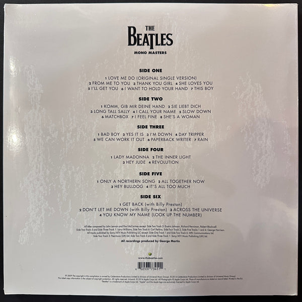 BEATLES MONO MASTERS SEALED
