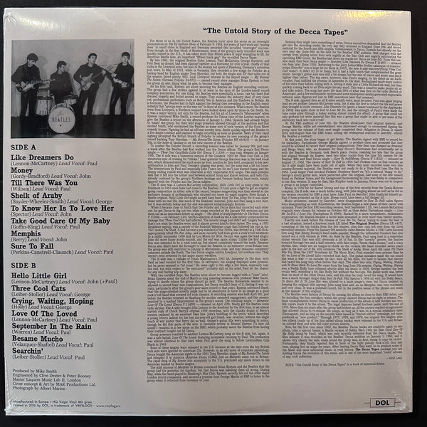 BEATLES DECCA TAPES