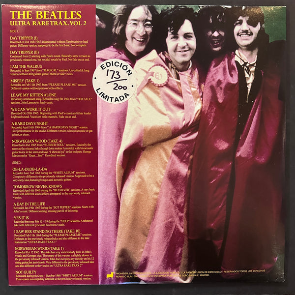 BEATLES ULTRA RARE TRAX VOL. 2