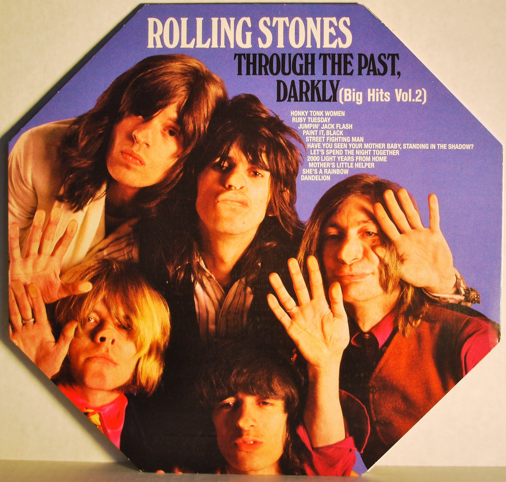 ROLLING STONES  THROUGH THE PAST, DARKLY ( BIG HITS VOL.2) CLEAR VINYL