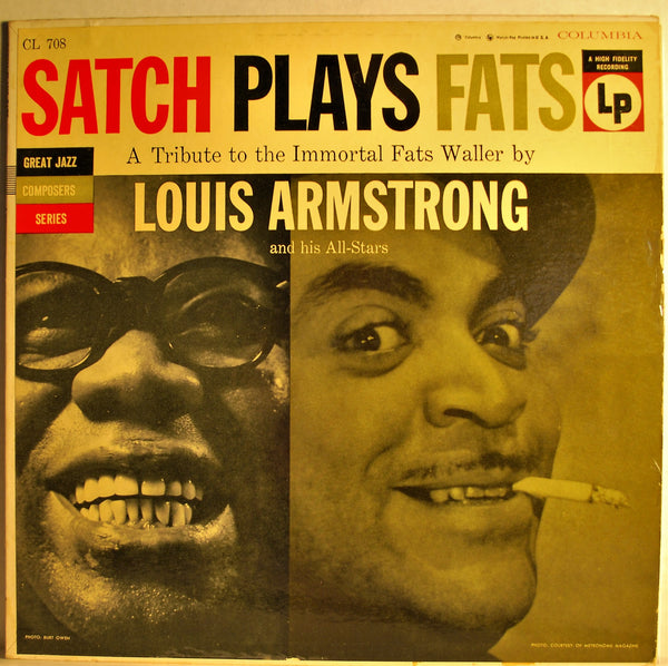 LOIS ARMSTRONG & HIS ALL-STARS  SATCH PLAYS FATS