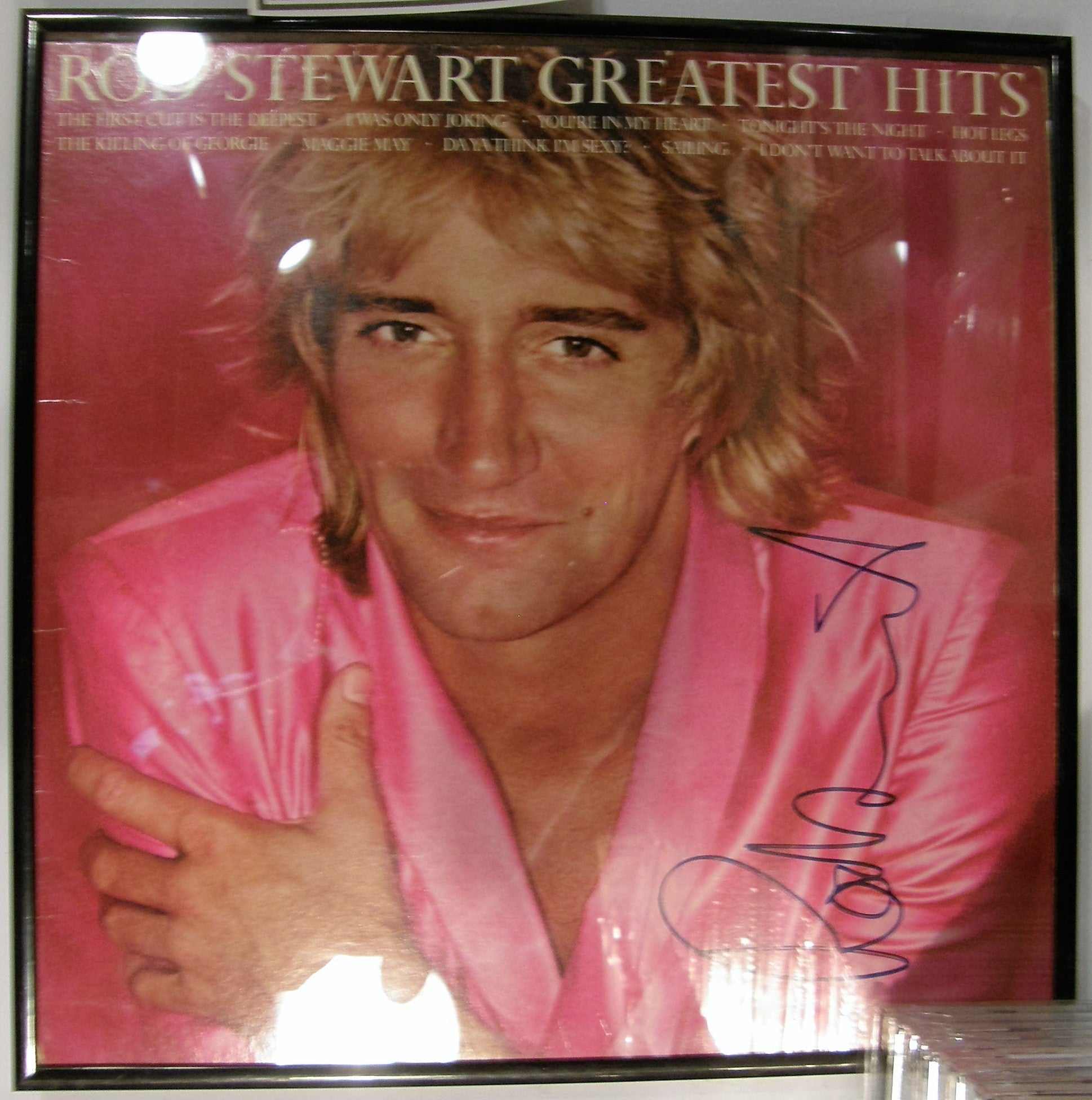ROD STEWART SIGNED ALBUM – Instant Karma Records