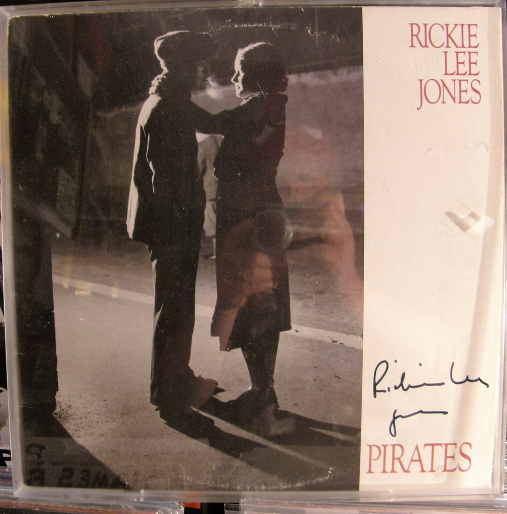 RICKEE LEE JONES  SIGNED ALBUM COVER