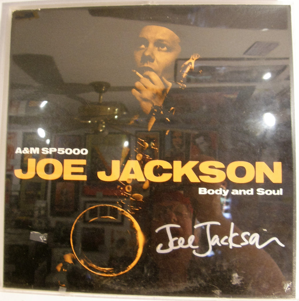 JOE JACKSON  SIGNED ALBUM COVER