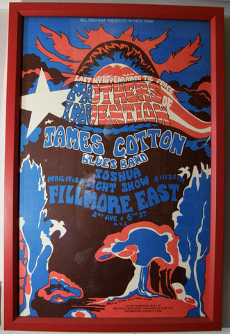 MOTHERS OF INVENTION   FILLMORE EAST 1968