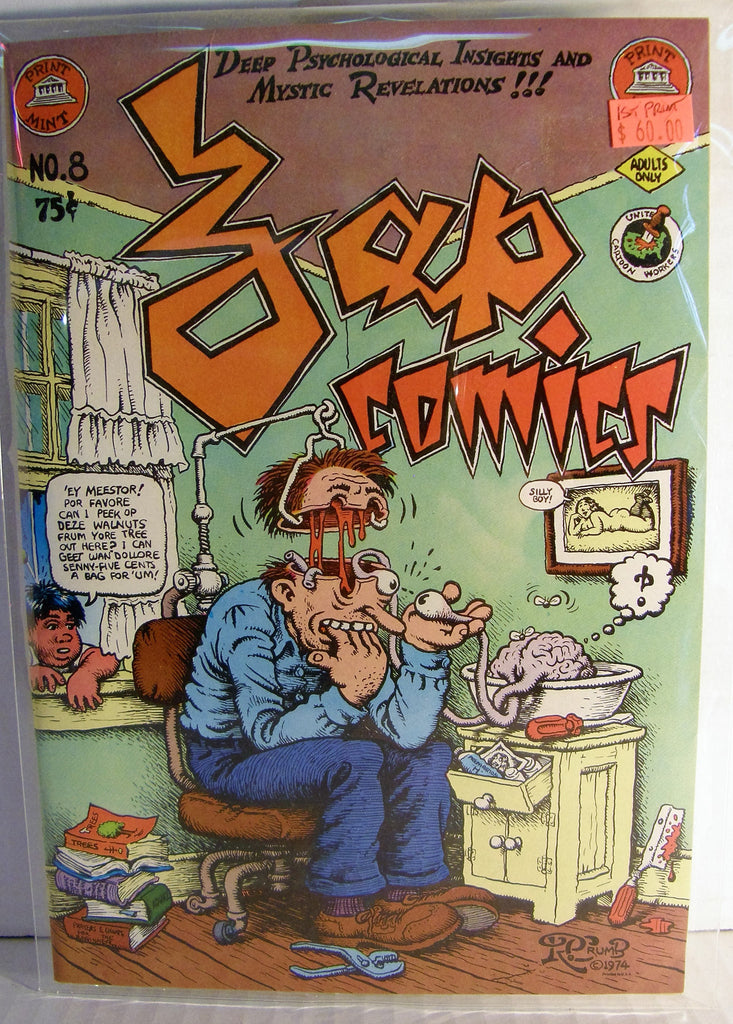 ZAP COMICS #8  1ST PRINTING 1975
